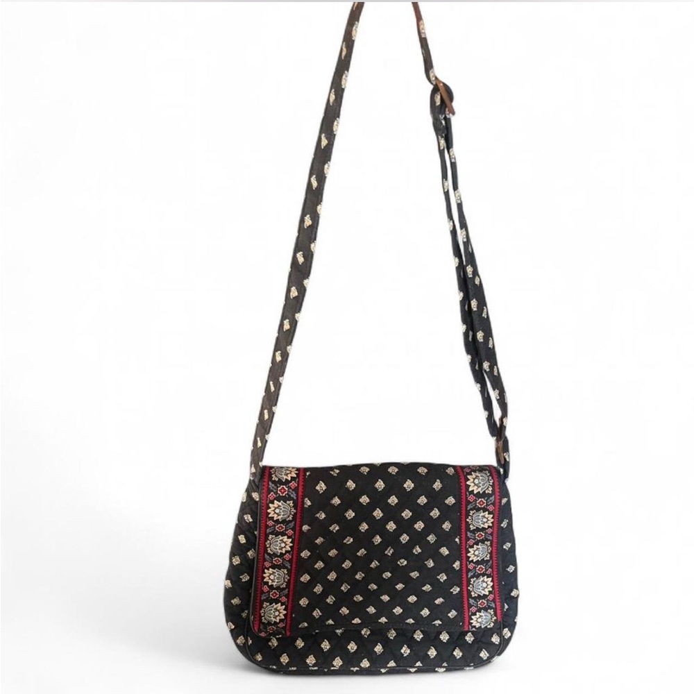 Vera Bradley Classic Black Quilted Crossbody Bag